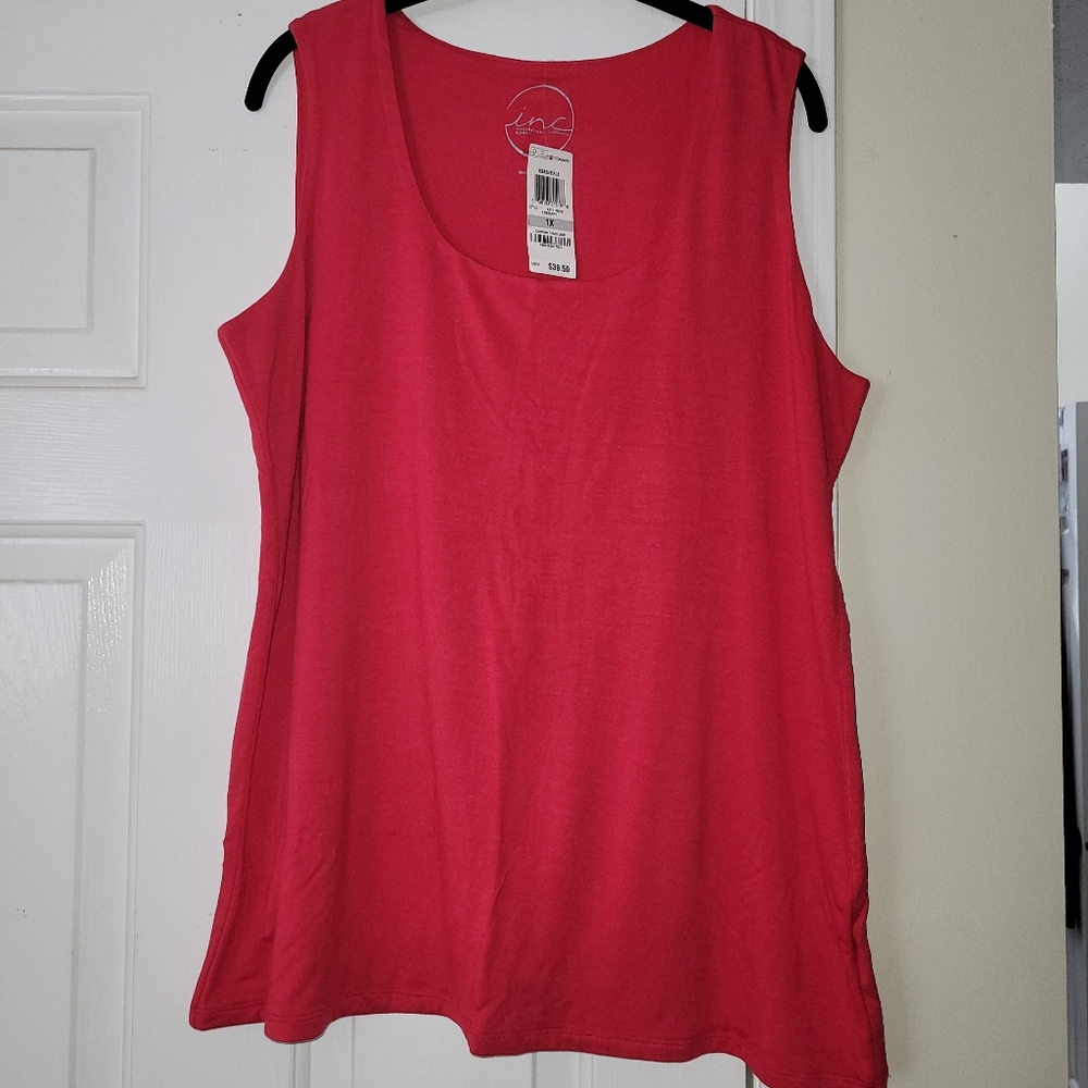 NWT INC tank top 1X